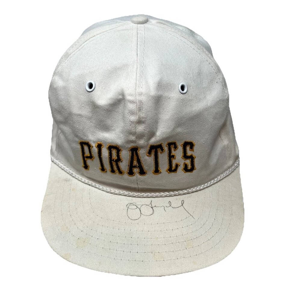 Jim Leyland Autographed Pittsburgh Pirates Vintage Snapback Hat Cap Signed HOF